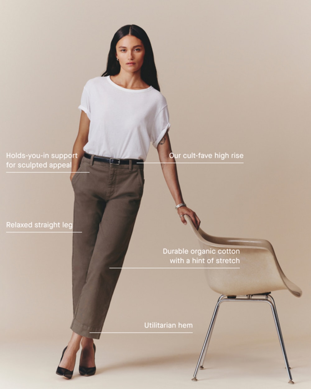 The Utility Straight-Leg Pant | Dark Forest | 26.5 Inseam - Image 4