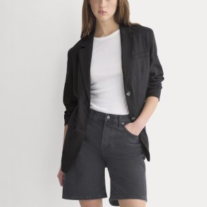 Loose Jean Short | Black