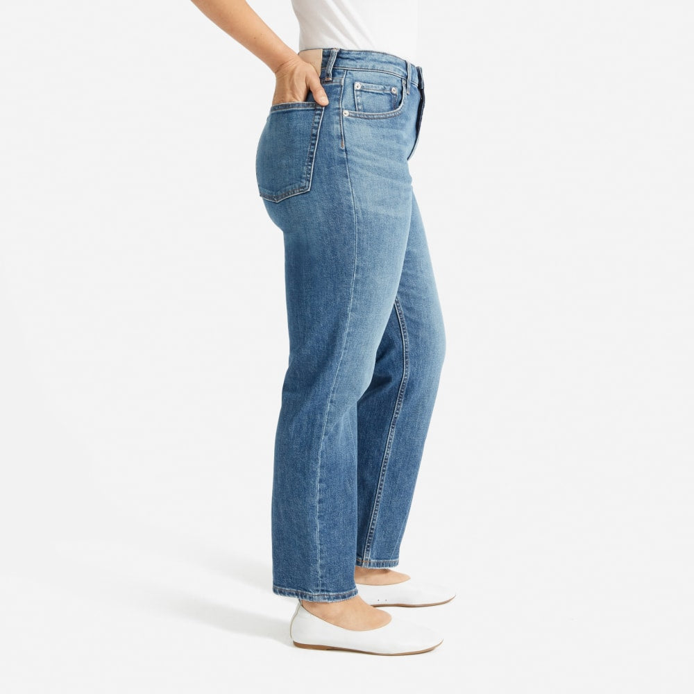 The Super-Straight Jean | Medium Blue Wash | Regular - Image 5