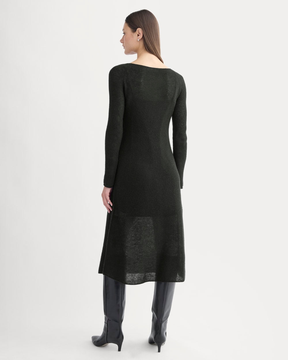 The Air Alpaca??Sweater Dress | Black - Image 4