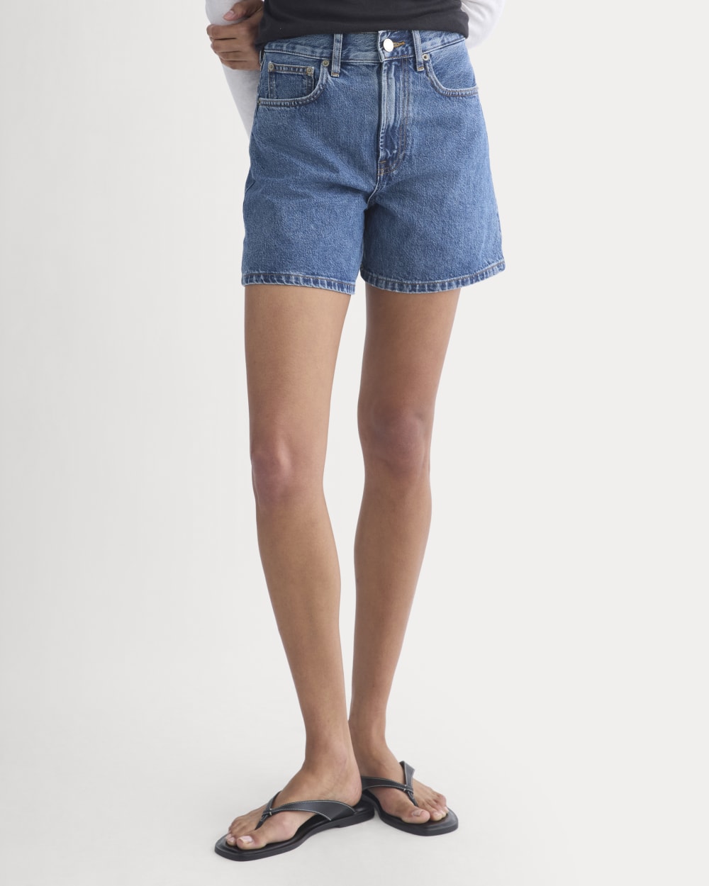 Way-High? A-Line Denim Short | Ocean - Image 5