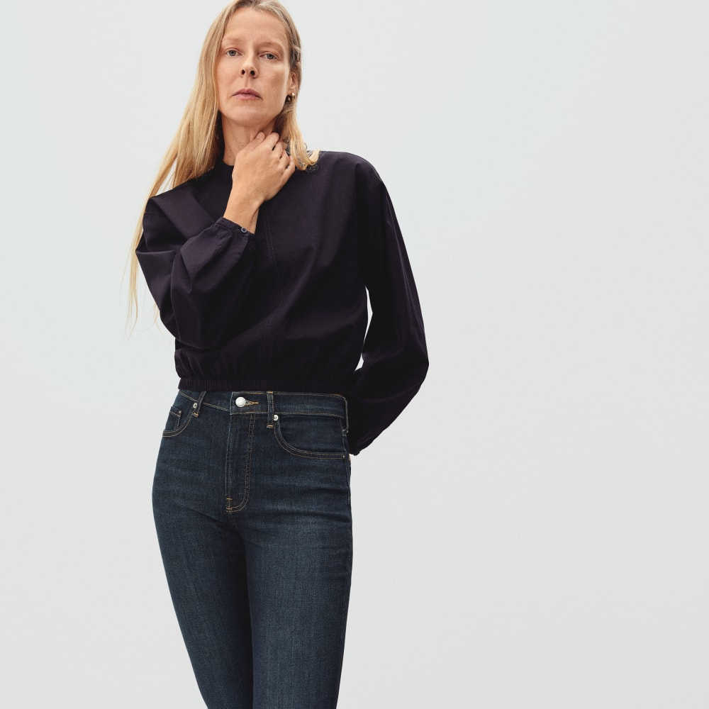 The Authentic Stretch High-Rise Skinny | Deep Indigo | 28.5 Inseam - Image 15