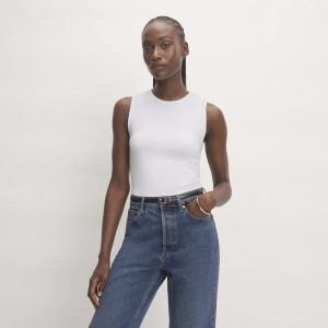 The Supima® Form Tank | White