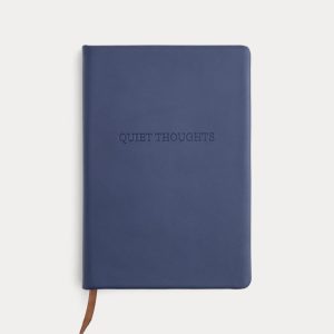 Everlane x Peace & Quiet Leather Journal |  Navy