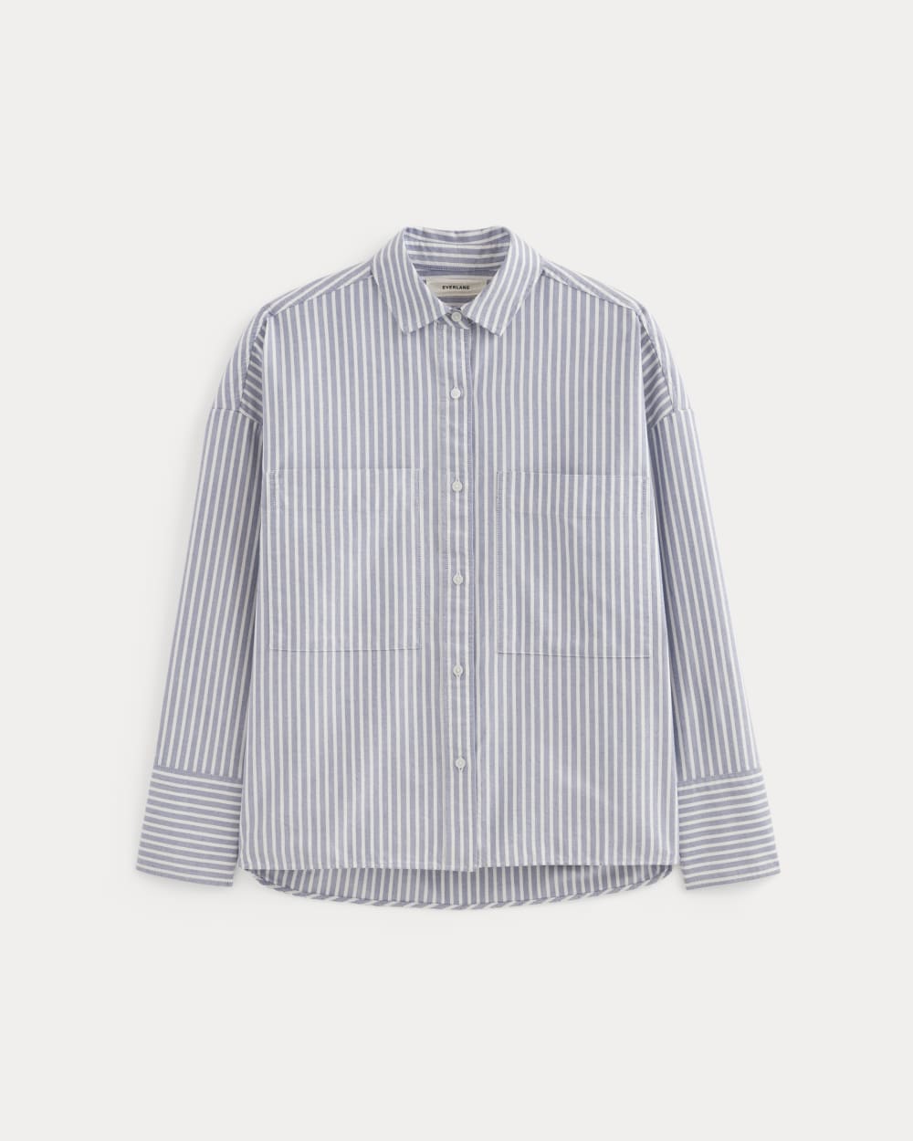The Boxy Oxford | Bone / Mazarine Blue - Image 2