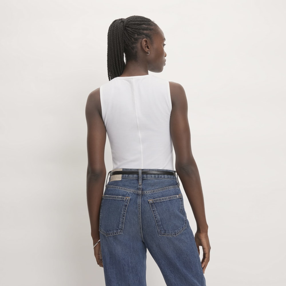 The Supima® Form Tank | White - Image 3