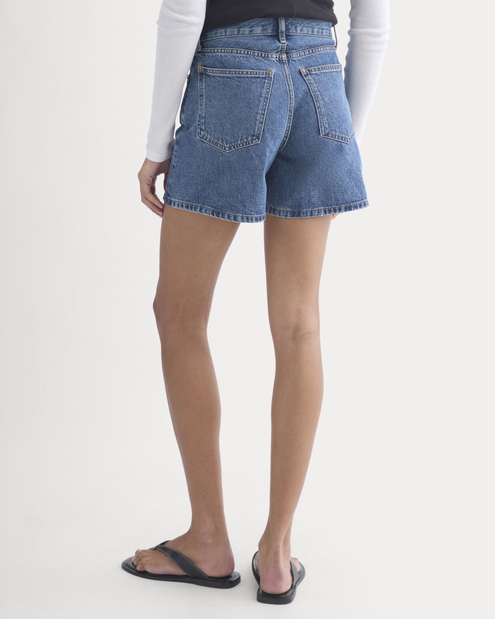 Way-High? A-Line Denim Short | Ocean - Image 6