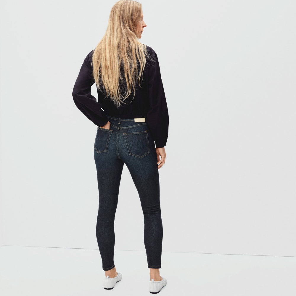 The Authentic Stretch High-Rise Skinny | Deep Indigo | 26.5 Inseam - Image 13