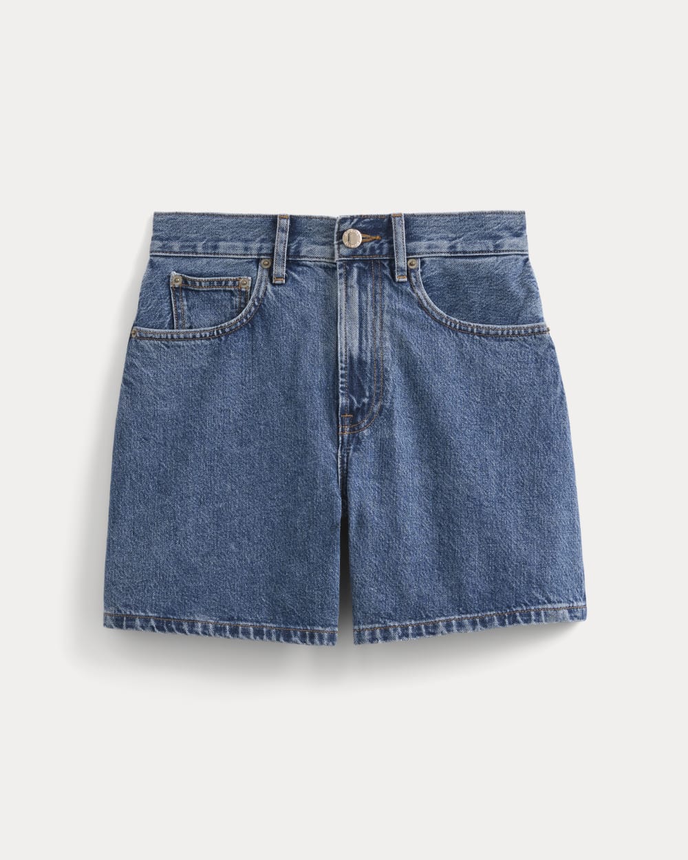 Way-High? A-Line Denim Short | Ocean - Image 2