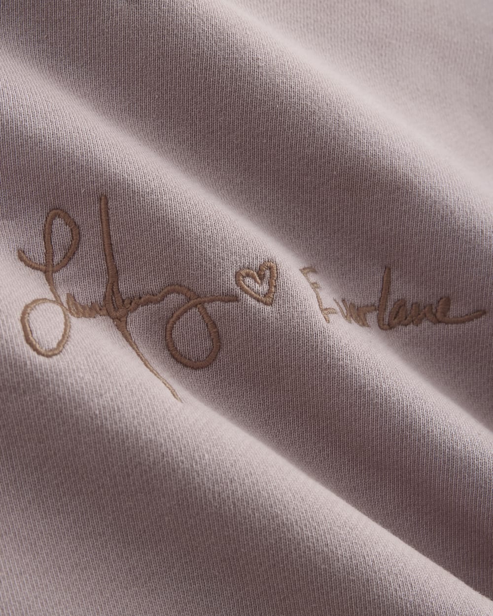 Everlane x The Laufey Foundation Cropped Sweatshirt | Burnished Lilac - Image 6