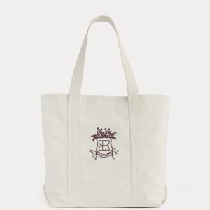 Everlane x Peace & Quiet Canvas Boat Tote | Bone