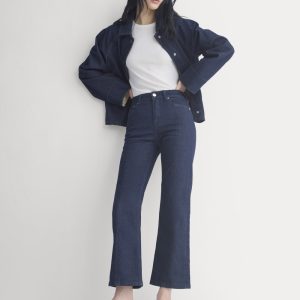High-Rise Kick Flare Jean | Tungsten Rinse