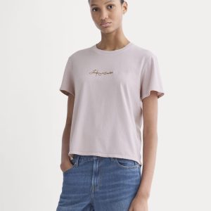 Everlane x The Laufey Foundation Box-Cut Tee | Burnished Lilac