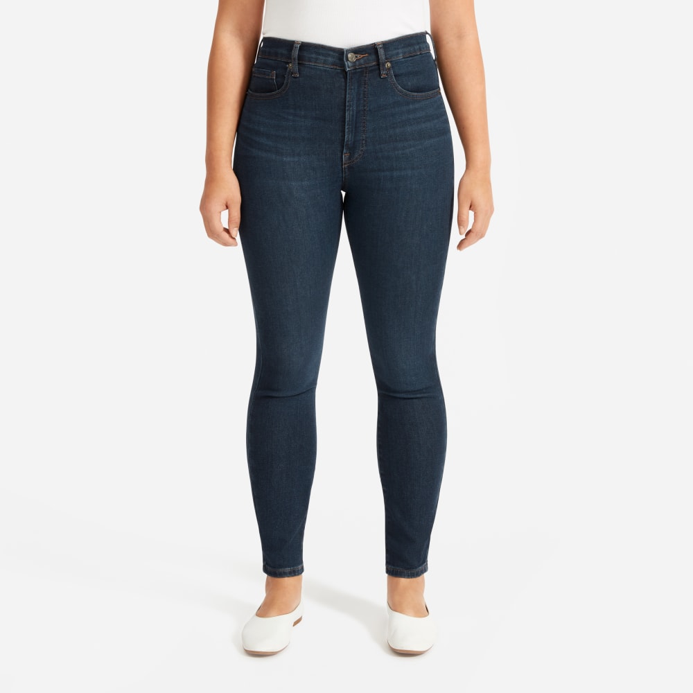 The Authentic Stretch High-Rise Skinny | Deep Indigo | 26.5 Inseam - Image 7