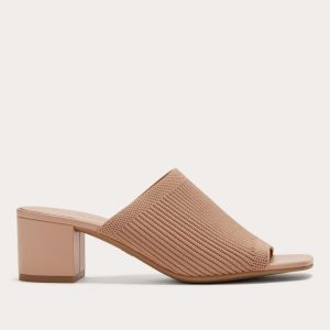 The Glove Mule in ReKnit | Blush Tan