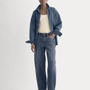Loose Curve Jean | Tungsten Dark