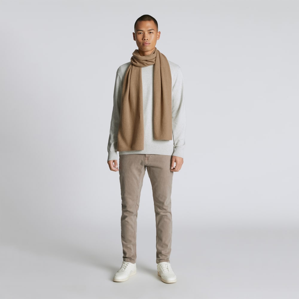 The Cashmere Scarf | Light Camel - Image 5