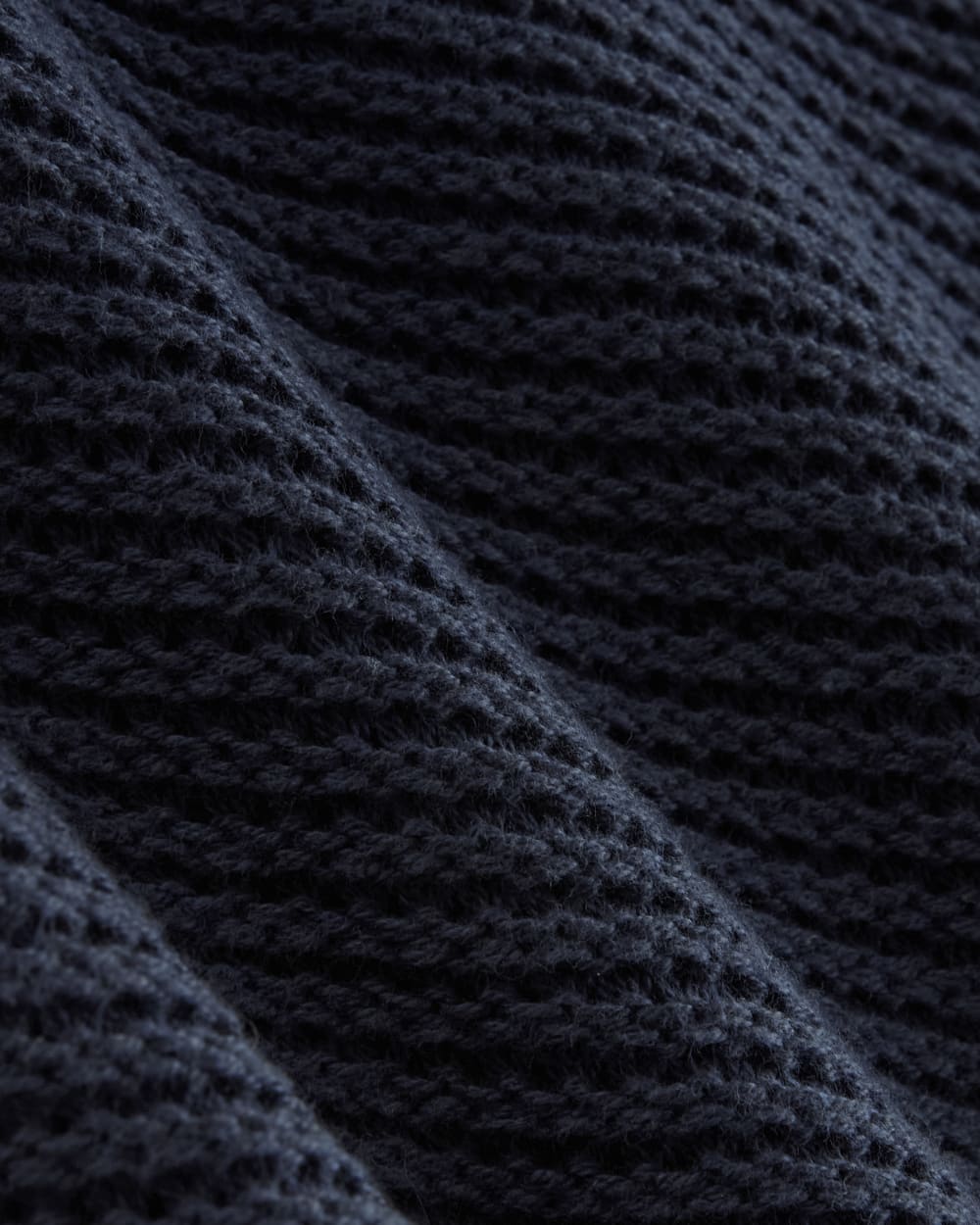 The Organic Cotton Open-Stitch Tank | Navy - Image 6