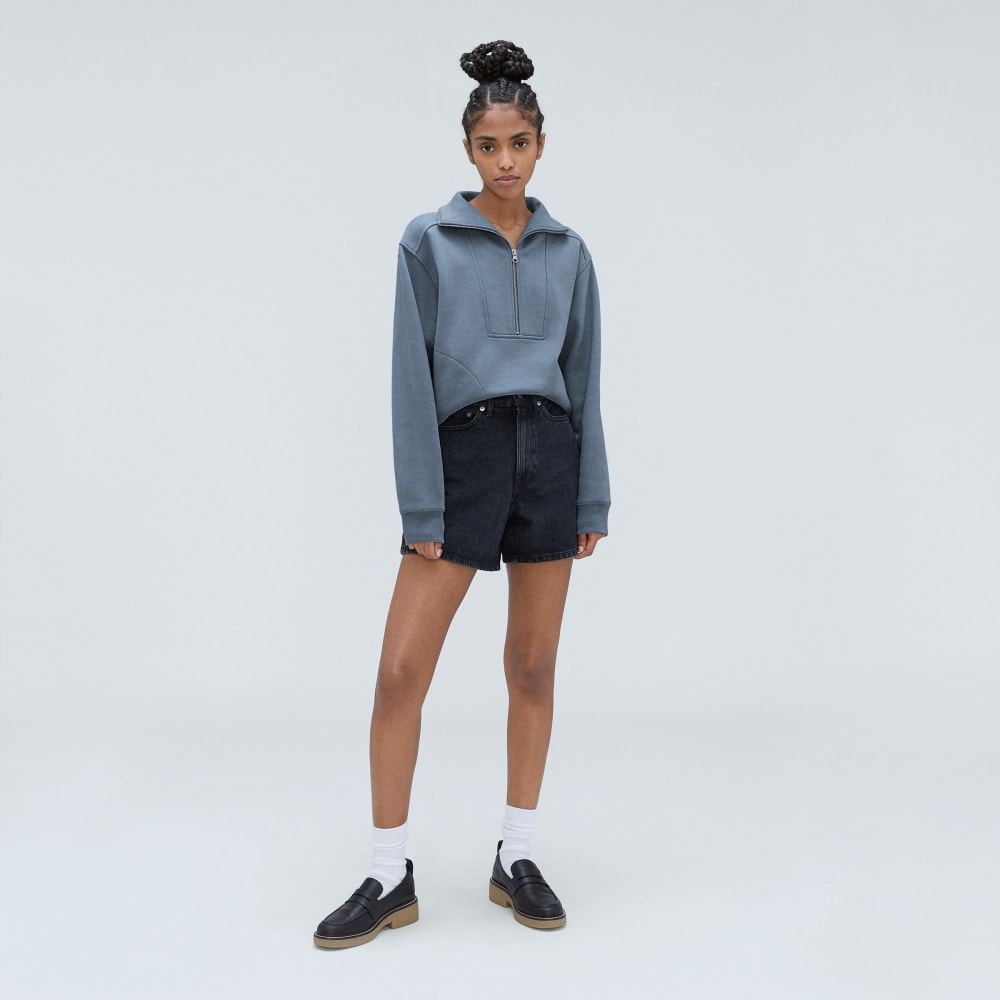 The Track Half-Zip | Faded Blue - Image 6
