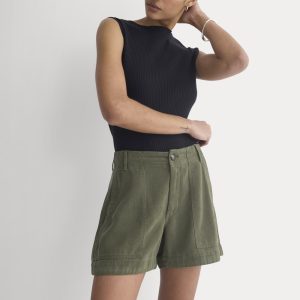 The Utility Short in Buttersoft | Olive Night