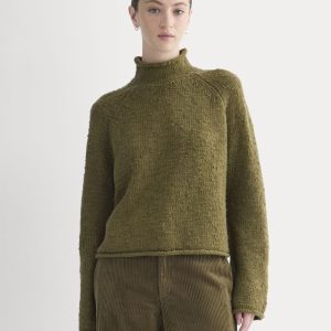 Rollneck Sweater | Olive