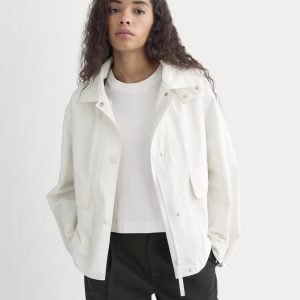 Re:Cycled Nylon Barrel Jacket | Bone