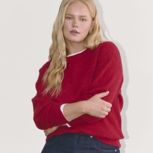 The Cocoon Crew in Alpaca | Berry Red