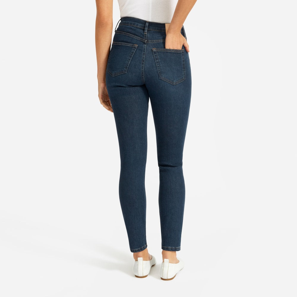 The Authentic Stretch High-Rise Skinny | Deep Indigo | 28.5 Inseam - Image 12