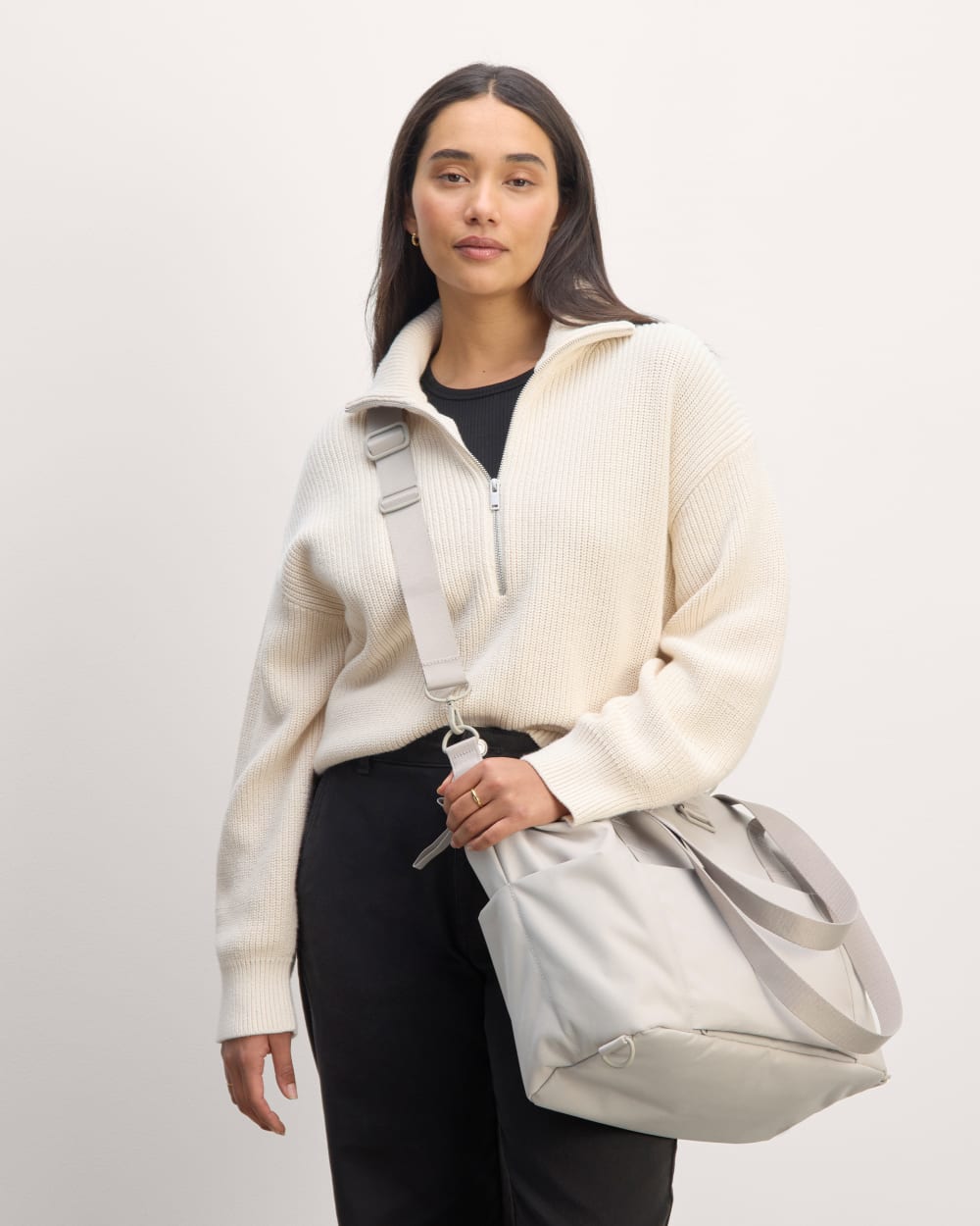 The ReNew Transit 3-Way Tote | Warm Quartz - Image 3