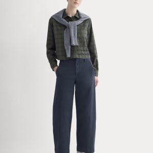 Cotton Twill Chino | Navy
