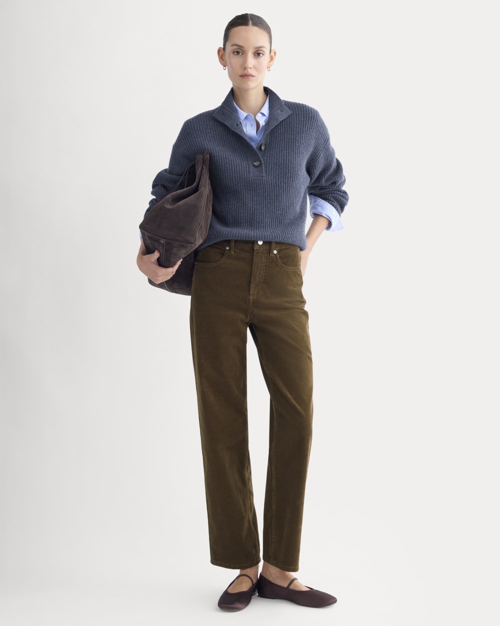 The Way-High? Corduroy Pant | Cocoa