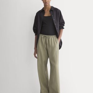The Drawstring Pant in Linen | Overland