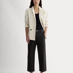 The Utility Straight-Leg Pant | Black | 28.5 Inseam