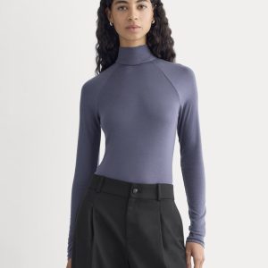 Tie-Neck Top in Butterluxe | Graystone