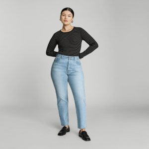 The '90s Cheeky Hourglass Jean | Vintage Sunbleached Blue | 28.5 Inseam