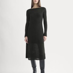 The Air Alpaca? Sweater Dress | Black