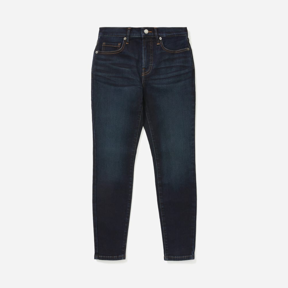 The Authentic Stretch High-Rise Skinny | Deep Indigo | 28.5 Inseam