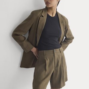 Tailored A-Line Short | Beech