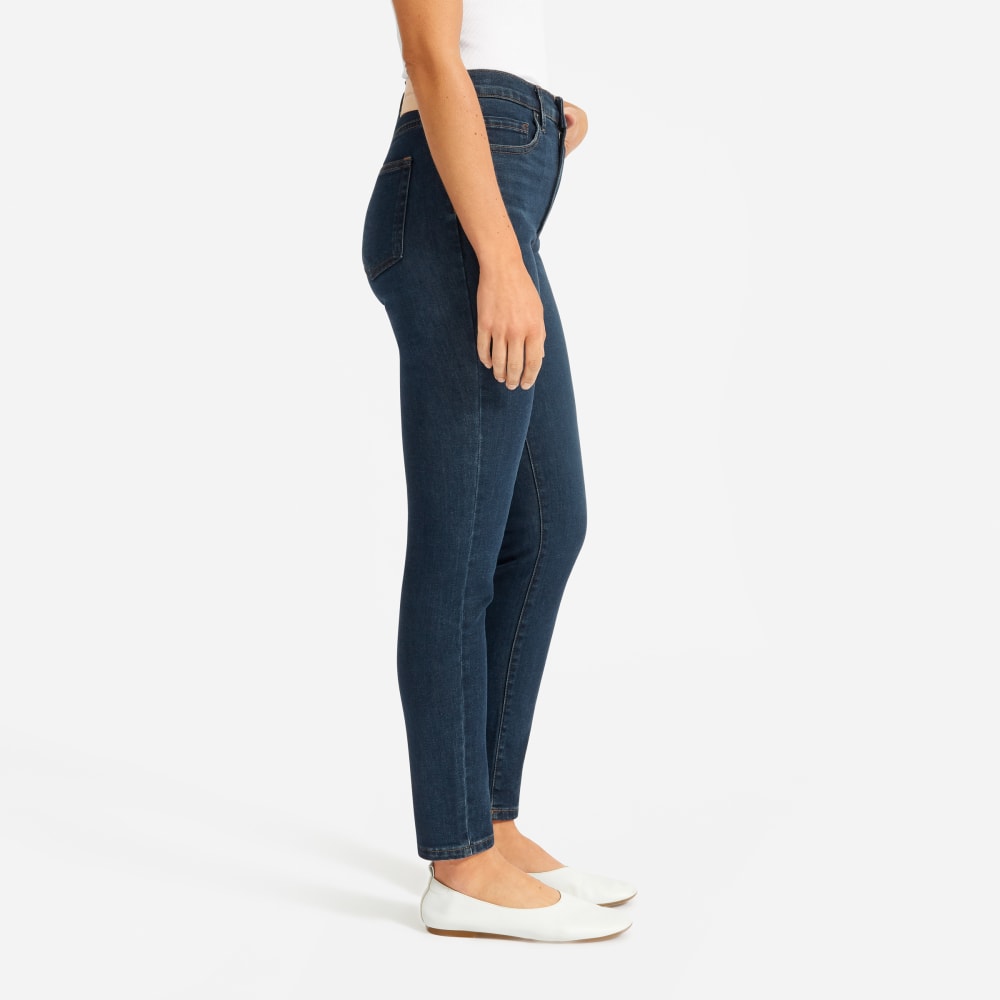 The Authentic Stretch High-Rise Skinny | Deep Indigo | 30.5 Inseam - Image 11