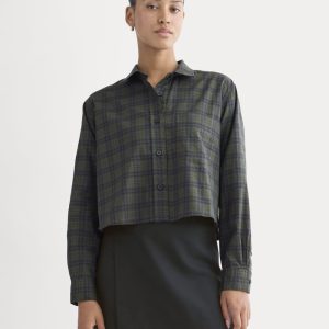 The Way-Short Shirt in Silky Cotton | Duffle Bag Plaid