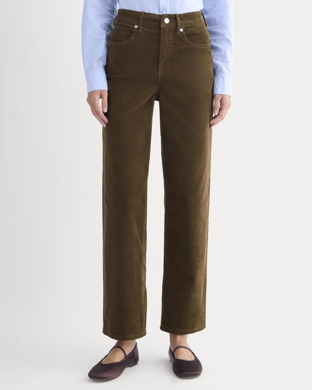 The Way-High? Corduroy Pant | Cocoa - Image 3