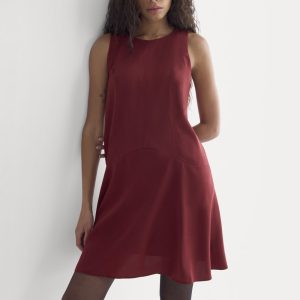 Drop Waist Mini Dress | Pomegranate