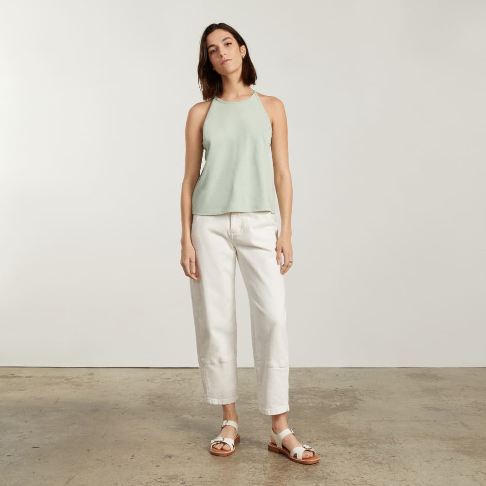 The Twin Buckle Sandal | Canvas Tan - Image 3