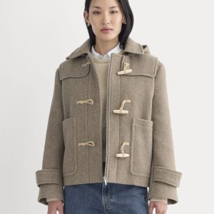 The ReWool Duffle Coat | Heather Taupe